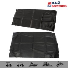 Fits For Club Car Precedent Black Color Golf Carts Front Seat Covers