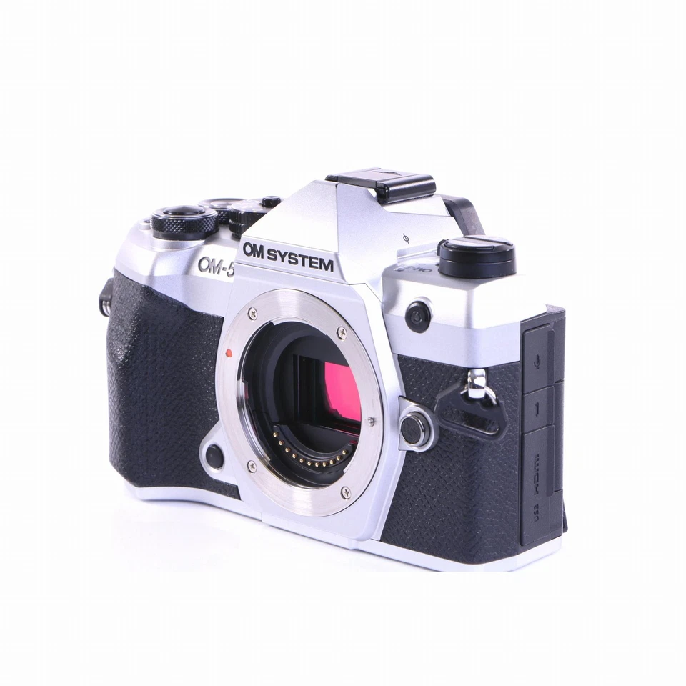 OM System OM-5 Mark II Systemkamera (Body) silber + GARANTIE* (#A4766), Foto 2 von 5