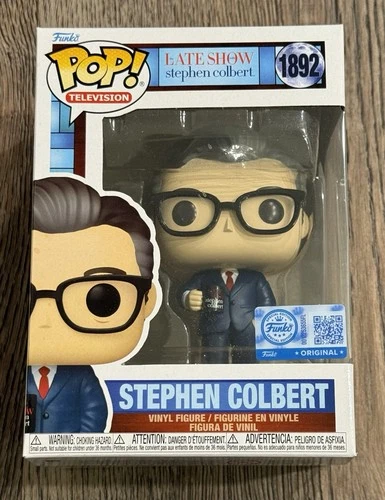Funko Pop! Television - Late Show: Stephen Colbert #1892 Exclusive w/ Protector
