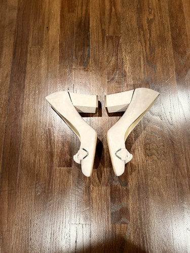 Michael Kors Liza Suede Block Pumps Size 9 - Picture 7 of 12