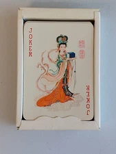 Dream of Red Mansions Playing Cards Complete Deck Elegant Chinese Ladies Artwork