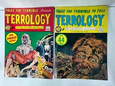 Tales Too Terrible To Tell TERROLOGY #10 & #11 Guide To Pre-Code Horror NEC 1993