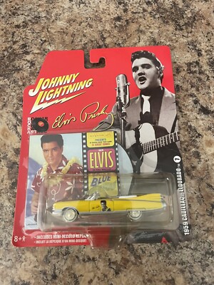JOHNNY LIGHTNING  ELVIS PRESLEY 1959  CADILLAC ELDORADO New With Card Problems