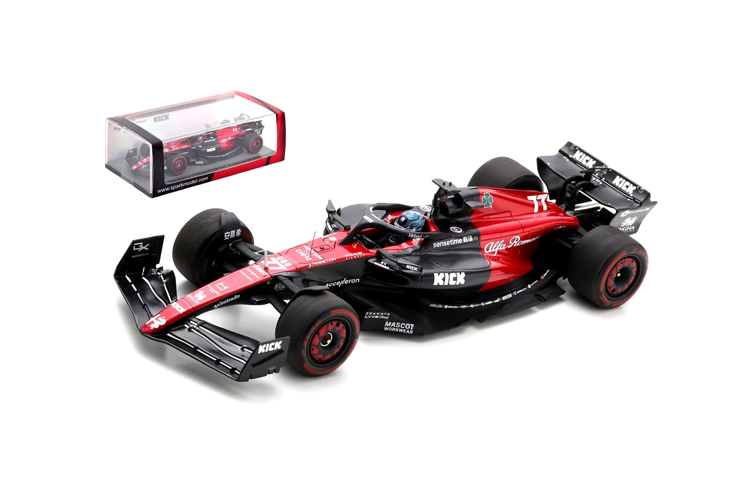 Spark S8563 Alfa Romeo F1 C43 Australian GP 2023 - Valtteri Bottas 1/43 Scale