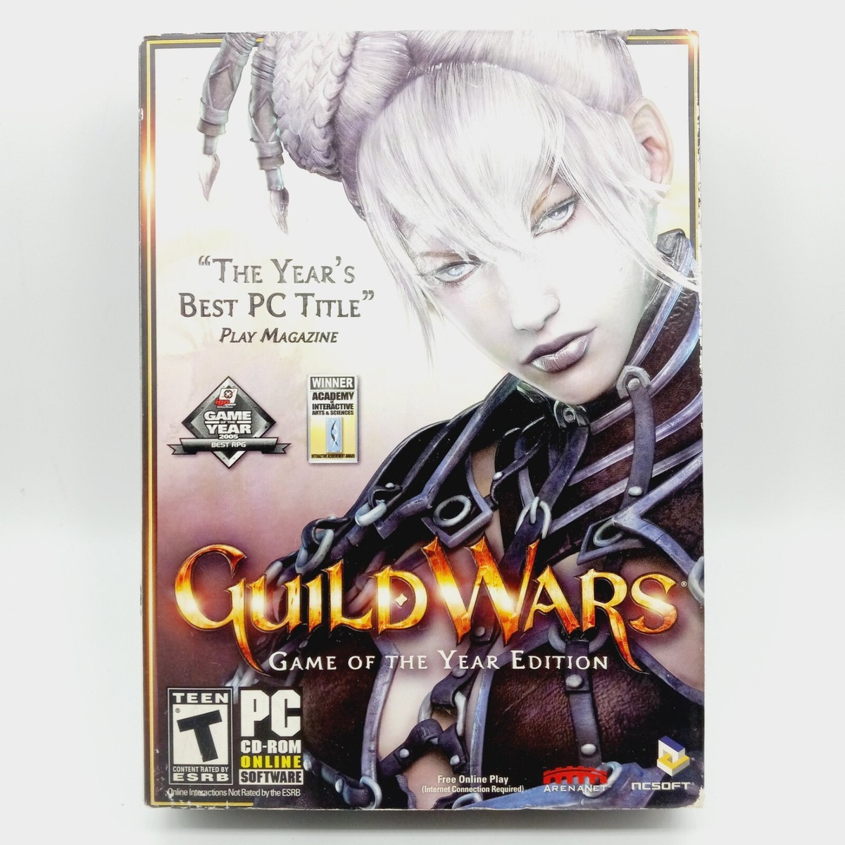 Guild Wars 3本セット PCゲーム　パッケージ Guild Wars Game of the Year Edition PC Computer Videogame Box Set