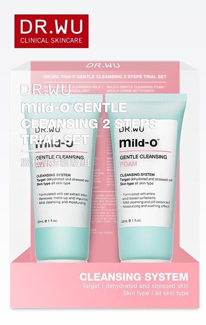 dr wu mild o gentle cleansing mousse