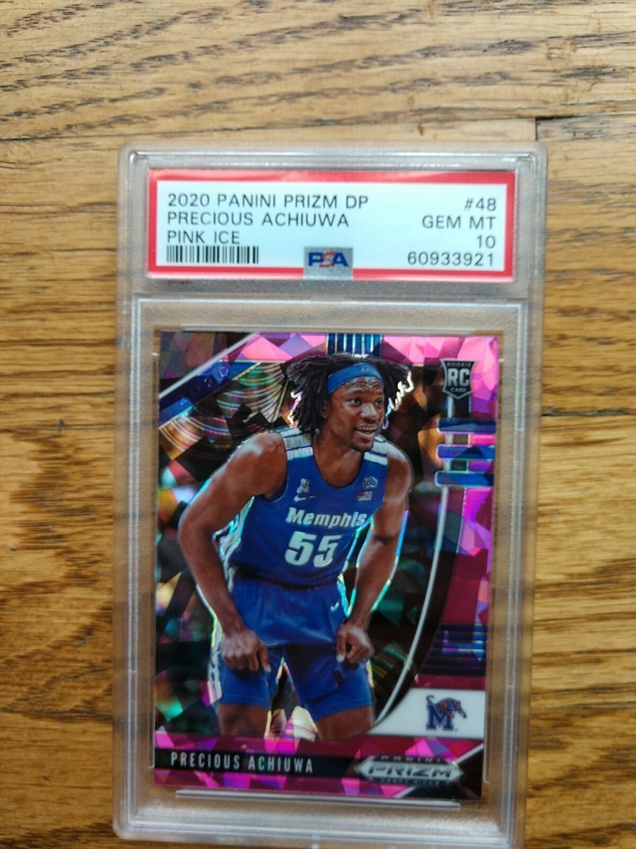 2020 Panini Prizm DP PRECIOUS ACHIUWA Pink Ice #48 Raptors