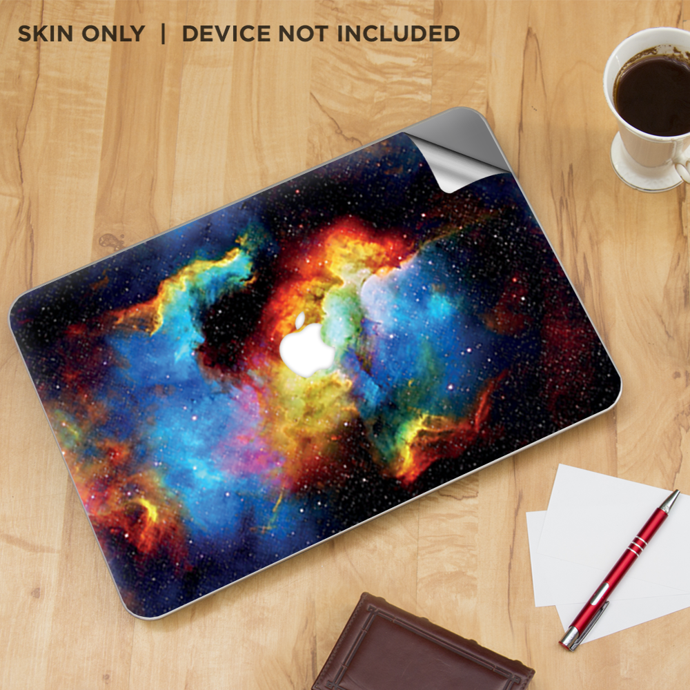 Skin Déco Itsaskin Pour MacBook Air Retina 13" - Gaz Spatiaux Colorés - Vinyle USA