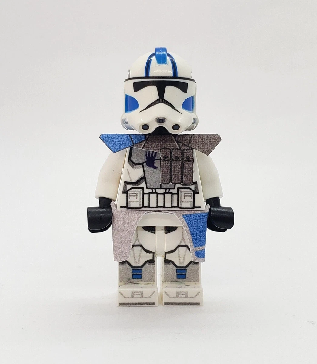 Custom Printed CAC Wars ARC Trooper Echo 501st Minifigure Lego |