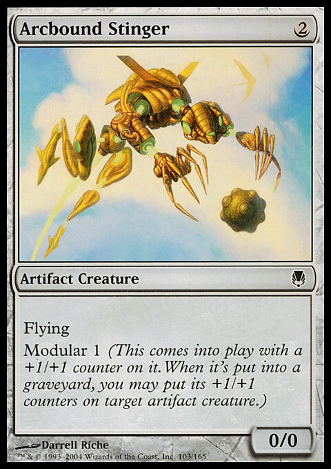 Magic the Gathering MTG Arcbound Stinger (103) Darksteel   LP