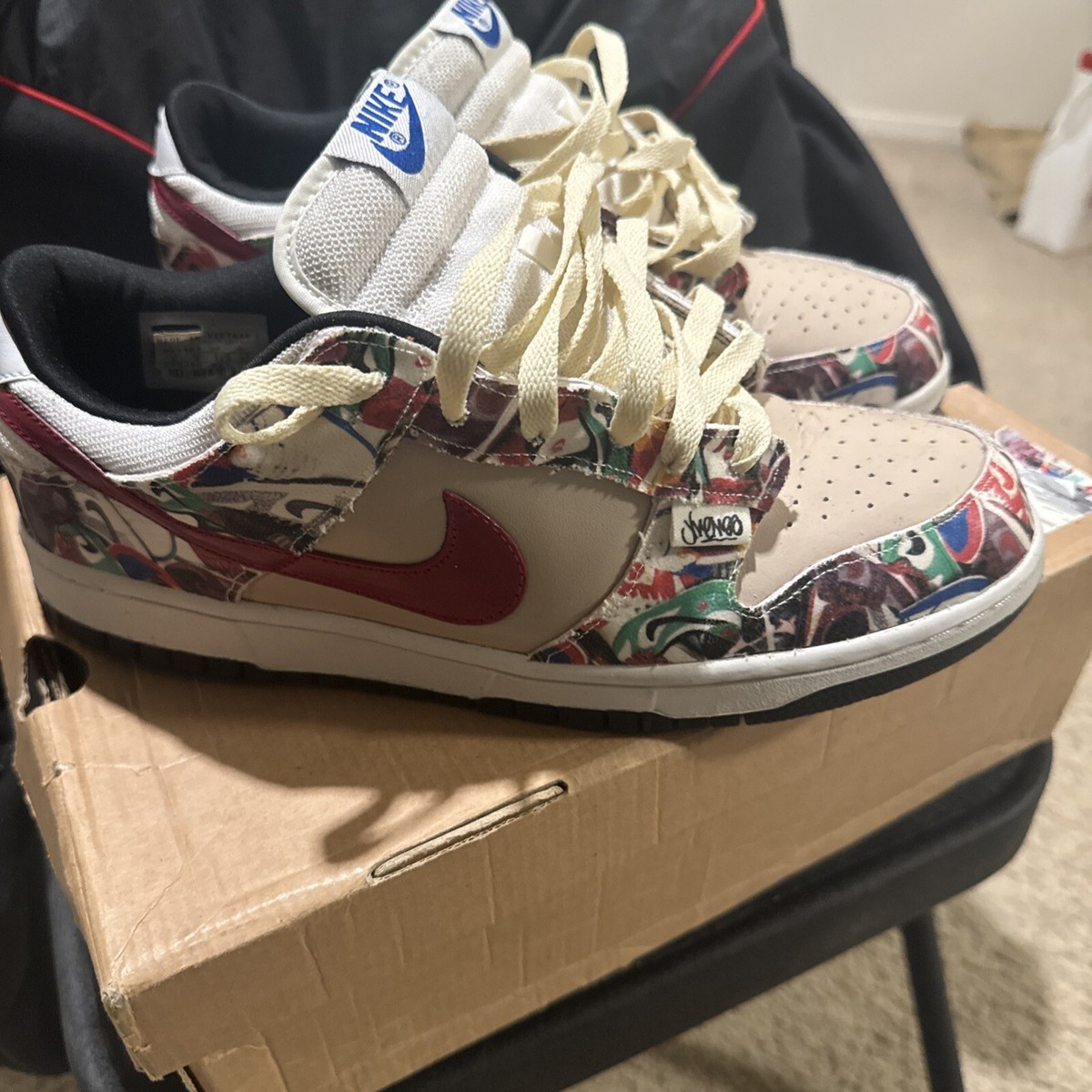 Nike Dunk Low Custom Paris  View 2