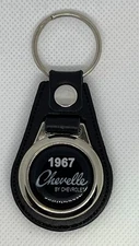 High Quality 100% leather RETRO KEYCHAIN for 1967 CHEVELLE
