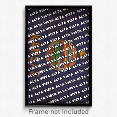 Alta Vista Kansas Poster (KS City Souvenir 11x17 Town Print)