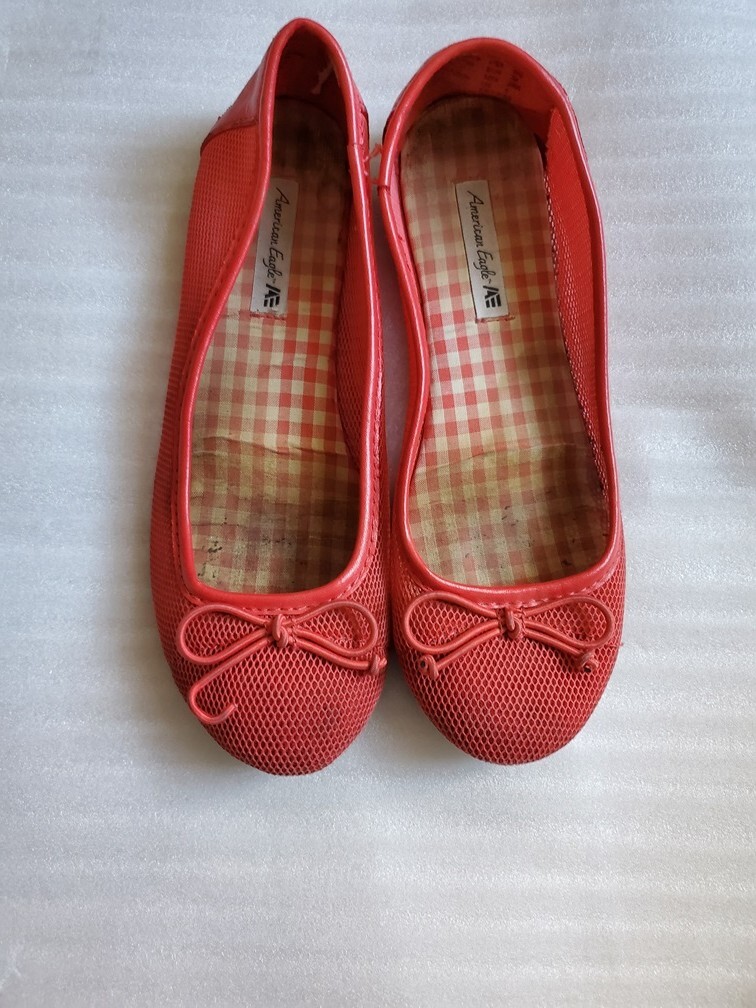 Womens ballet flats worn condition and sneakers pink size 6 eBay