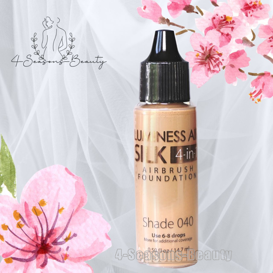 LUMINESS AIR AIRBRUSH FOUNDATION MAKEUP silk 040 MEDIUM skin NEW
