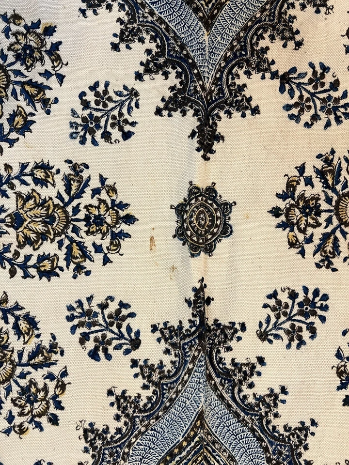 De Colección Persia Algodón Azul Paisley Tinta Tela Hippie Tapiz Tirar Colgante de Pared Foto 4 de 4