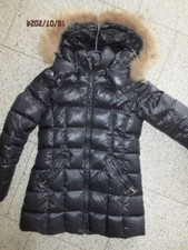 EDDIE PEN PIUMA Gr. 10 Daunenmantel Daunenjacke schwarz wenig getragen