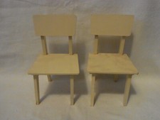 Large Two Chair 50s Vintage German for Dollhouse BO4