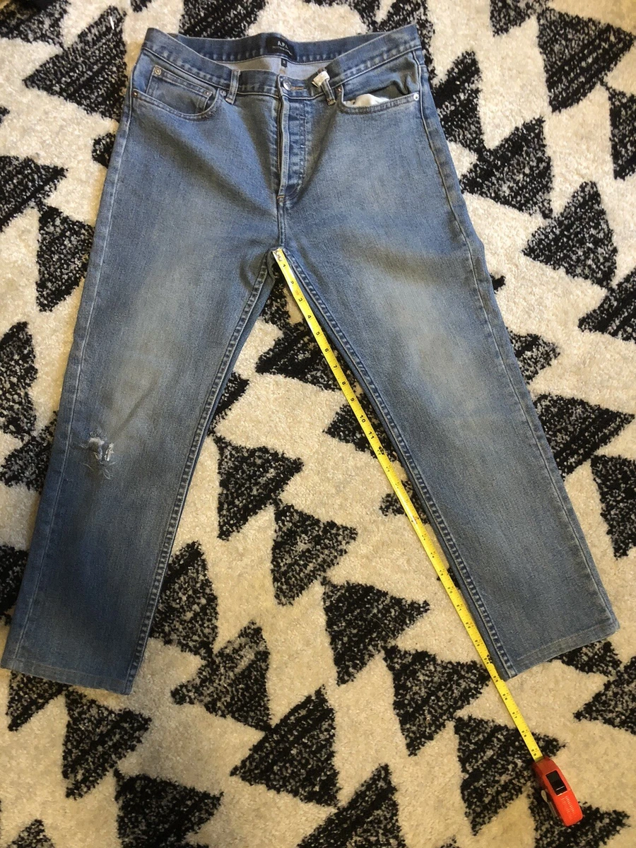 APC Petit New Standard Indigo Light Blue Jean Sz 31