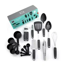 Gibson Home Chefs Better Basics Gadget and Tool Total Kitchen Combo Set of 18