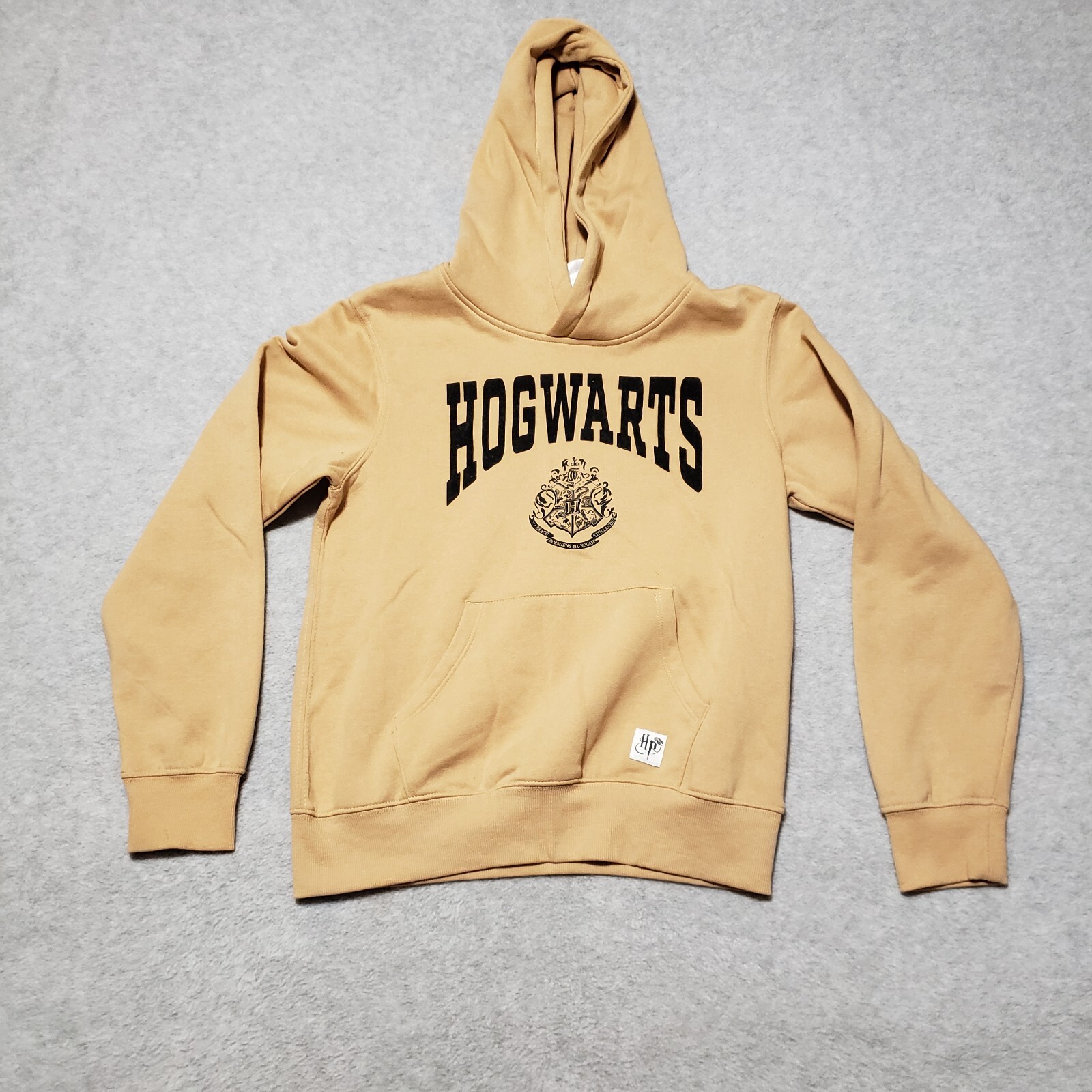 Harry Potter Hoodie Youth Large 12-14 Hogwarts Pullover Beige Hu0026amp;M | eBay