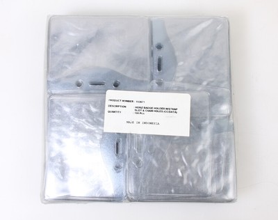 Horiz Badge Holder  3 1/2 x 2 1/2 Pack of 100...NEW OLD STOCK