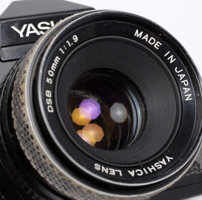 Yashica FX-D Quartz 35mm SLR Film Camera with DSB 50mm F1.9 lens