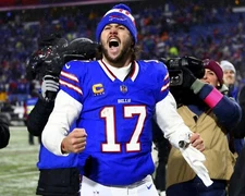 8x10 Photo JOSH ALLEN Buffalo Bills Mafia NFL All Pro Bowl Wyoming MVP QB