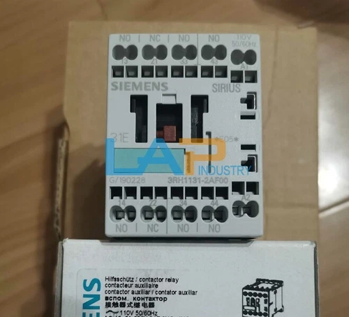 1PCS New For Siemens Contactor 3RH1131-2AF00 110V 50/60HZ AC-15: 6A 230V 31E