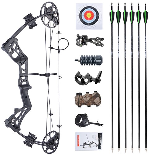 15-45lbs Youth Compound Bow Set Junior Kids Target Gift Archery Hunting Shooting - Picture 9 of 24