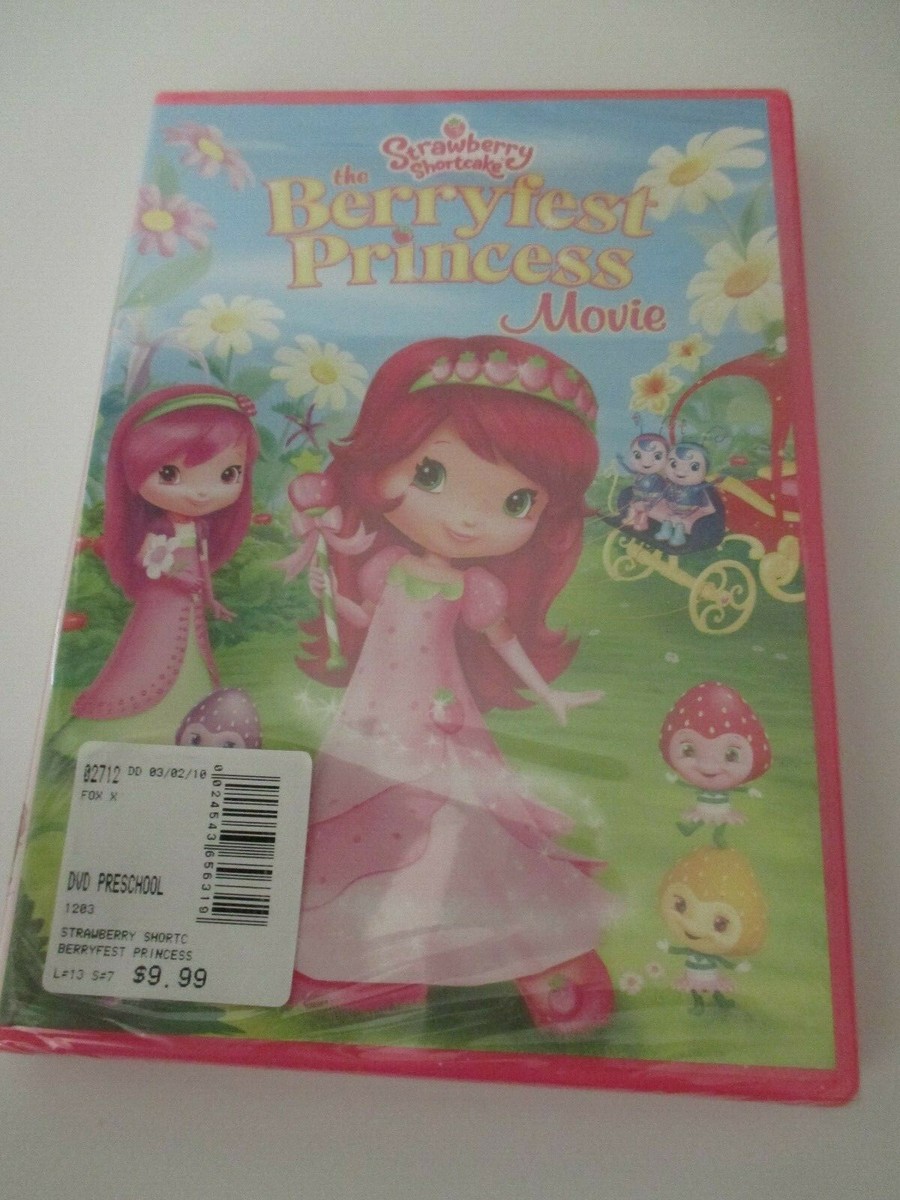 Lot of 5 Strawberry Shortcake DVD's All New and Sealed | eBay