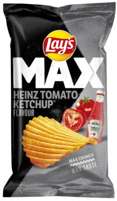 Lay's Max Heinz Tomato Ketchup Chips (10 x 185 gr.)