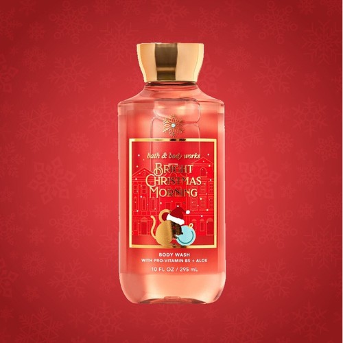 Bath & Body Works Bright Christmas Morning Body Wash, Mist, Lotion & Candle - Picture 3 of 9