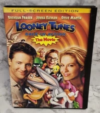 Looney Tunes - Back in Action - DVD, 2004, Full Frame Ft Brendan Fraser