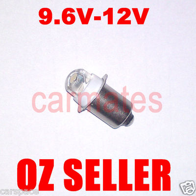 LED Torch Camp Light Bulb 9.6V 10.8V 12V for Bosch AEG Roybi Milwaukee Fishing