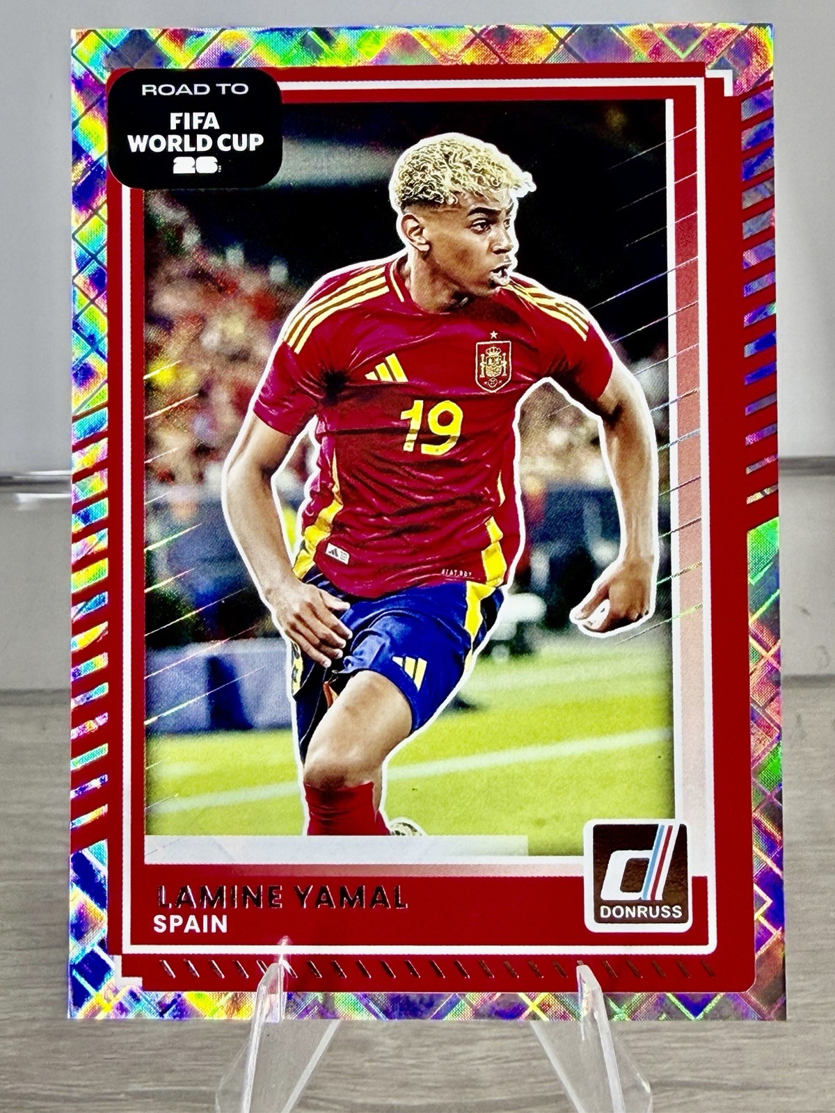 2025-26 Panini Donruss FIFA World CUP Lamine Yamal #10 Spain Silver