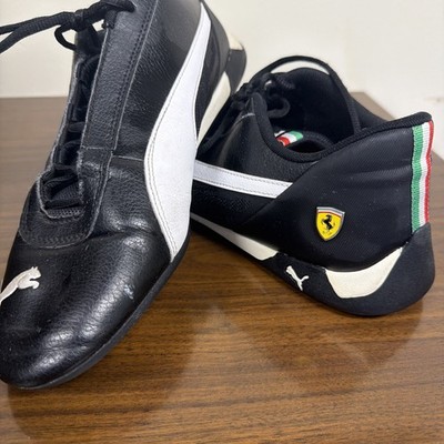 RARE Model PUMA Ferrari  Black/white MEN'S SIZE US 10.5 Style 302297-02
