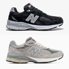 New Balance 990 v3 Mens Athletic Shoes Sneakers Made In USA  M990GY3 M990BS3