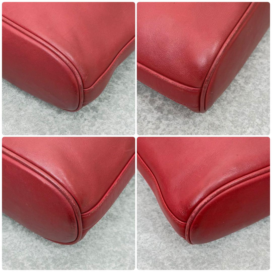Vintage Coach Whitney Duffel Bag Red