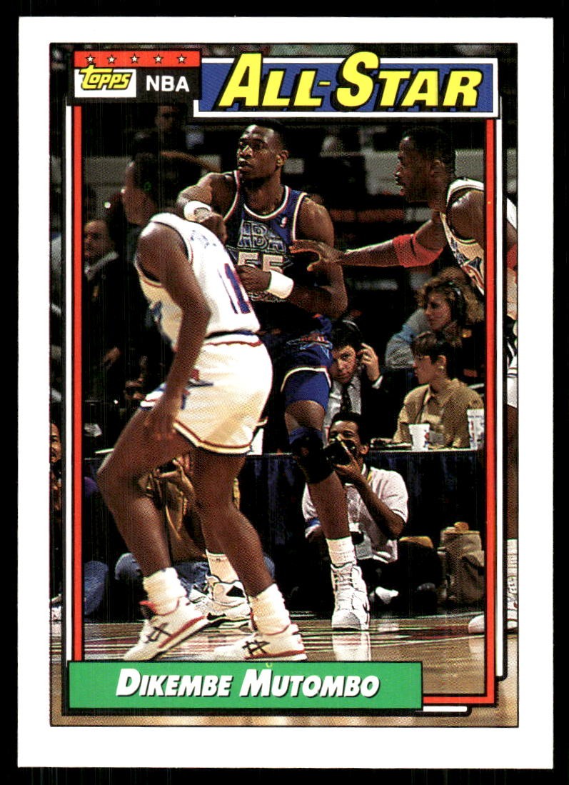 Dikembe Mutombo 1992-93 Topps #110 Nuggets FREE SHIPPING StackedPacks