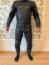 2-teilige Leder Kombi Anzug Motorrad Biker Mo...
