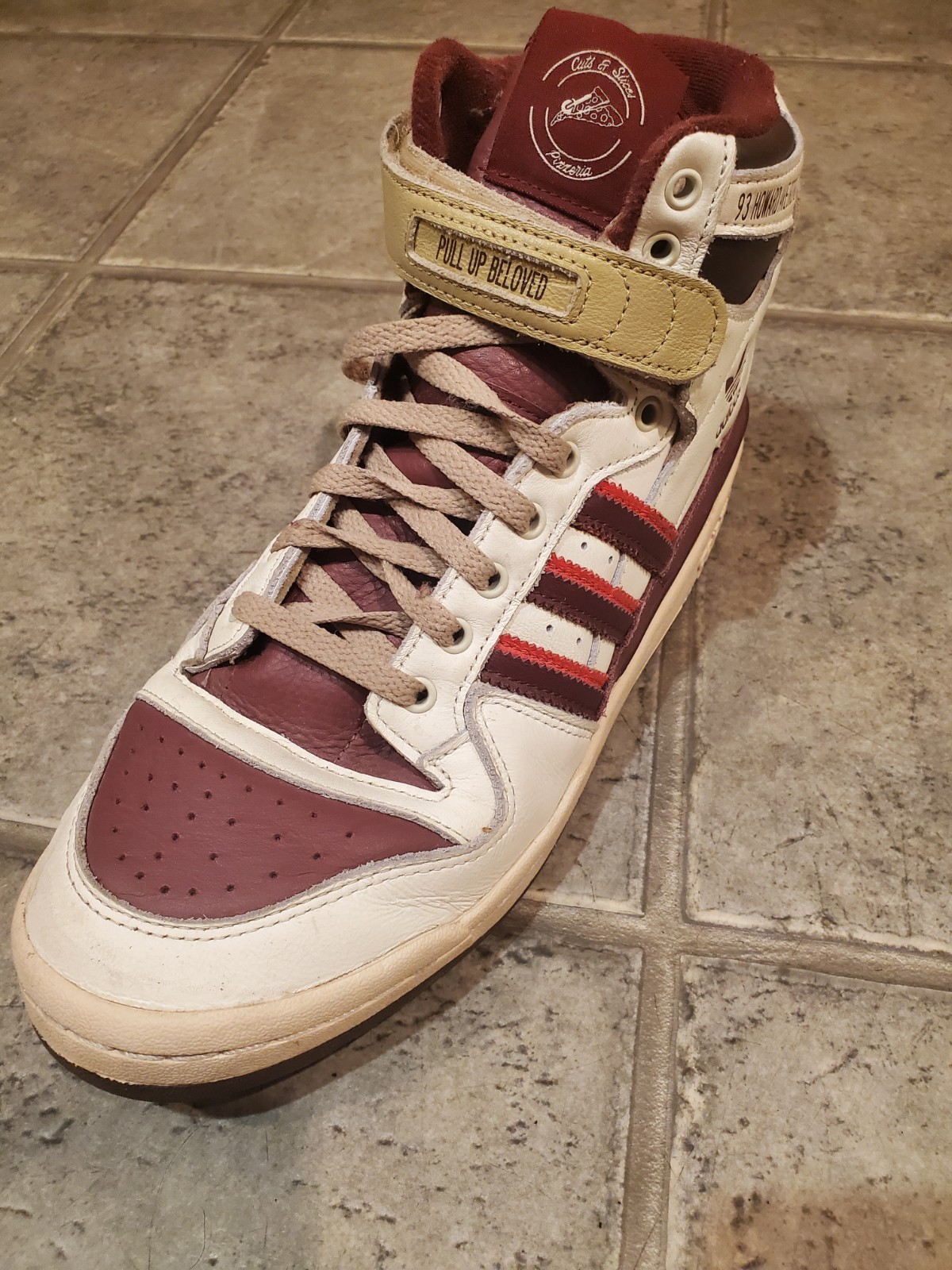 Adidas Forum 84 HI x Cuts & Slices Pull Up Beloved FZ6567 Me
