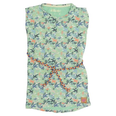 Little 4 President, Kleid, Größe: 92, Grün/Mehrfarbig, Baumwolle/Elasthan #Crp