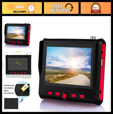 Wrist CCTV Tester, HD 5MP Portable Camera 5MP AHD CVBS Tester UTC OSD Control