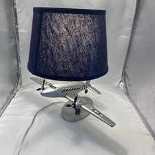 Pottery Barns Kids -  Metal Airplane Lamp w/ Shade. Works