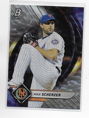 2022 Bowman Platinum Max Scherzer No.32 Ice Foil FREE SHIPPING