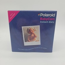 Rare Sealed Polaroid 600 Babycam Instant Camera Vintage In Box Film And Dairy