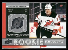 2021-22 Upper Deck Yegor Sharangovich RR-5 NHL Devils Rookie Retrospective
