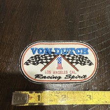 Von Dutch Patch Original Racing Spirit
