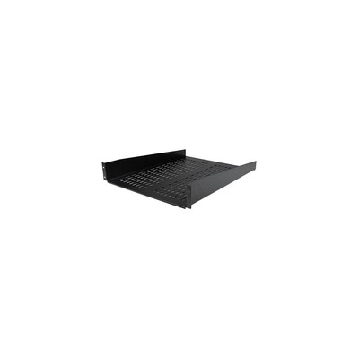 StarTech 2U 22in Vented Rack Mount Shelf - Fixed Server Rack Cabinet Shelf